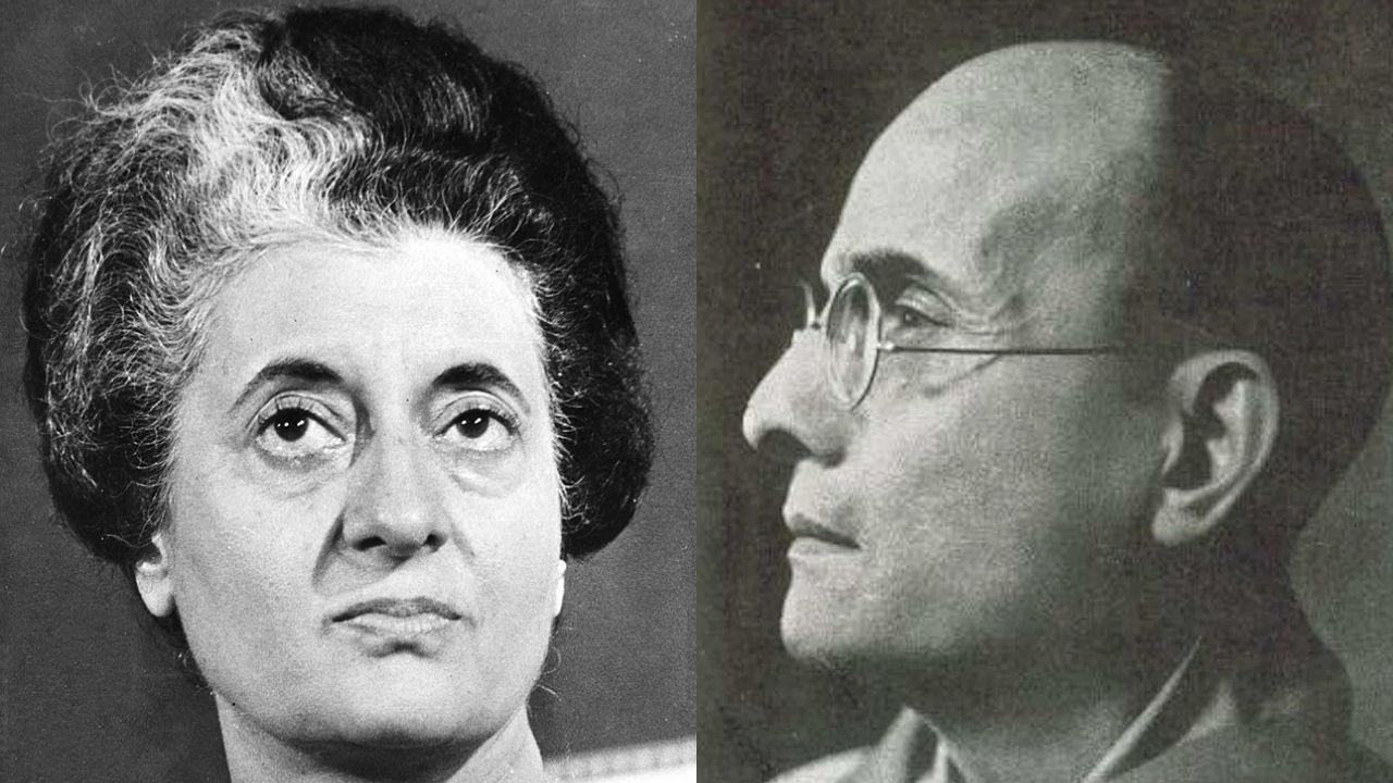 Indira Gandhi's wrote about VD Savarkar in 1980