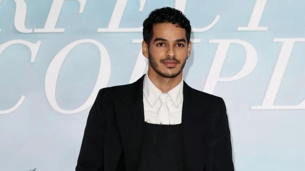 Ishaan Khatter at The Perfect Couple premiere in London