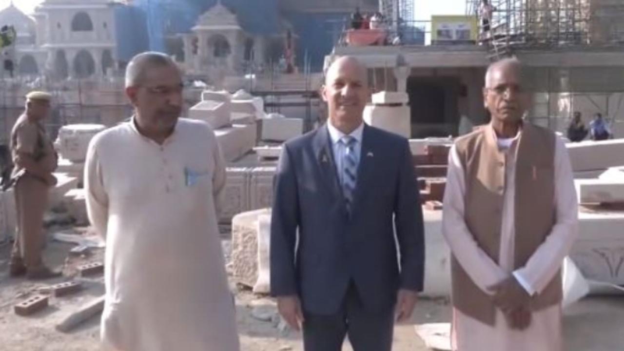 israeli ambassador visit ram mandir