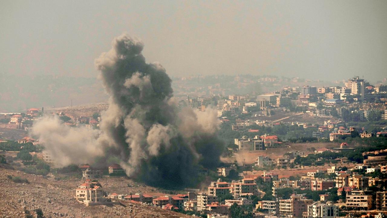 The Israeli military has confirmed it is conducting "precise strikes" in Beirut