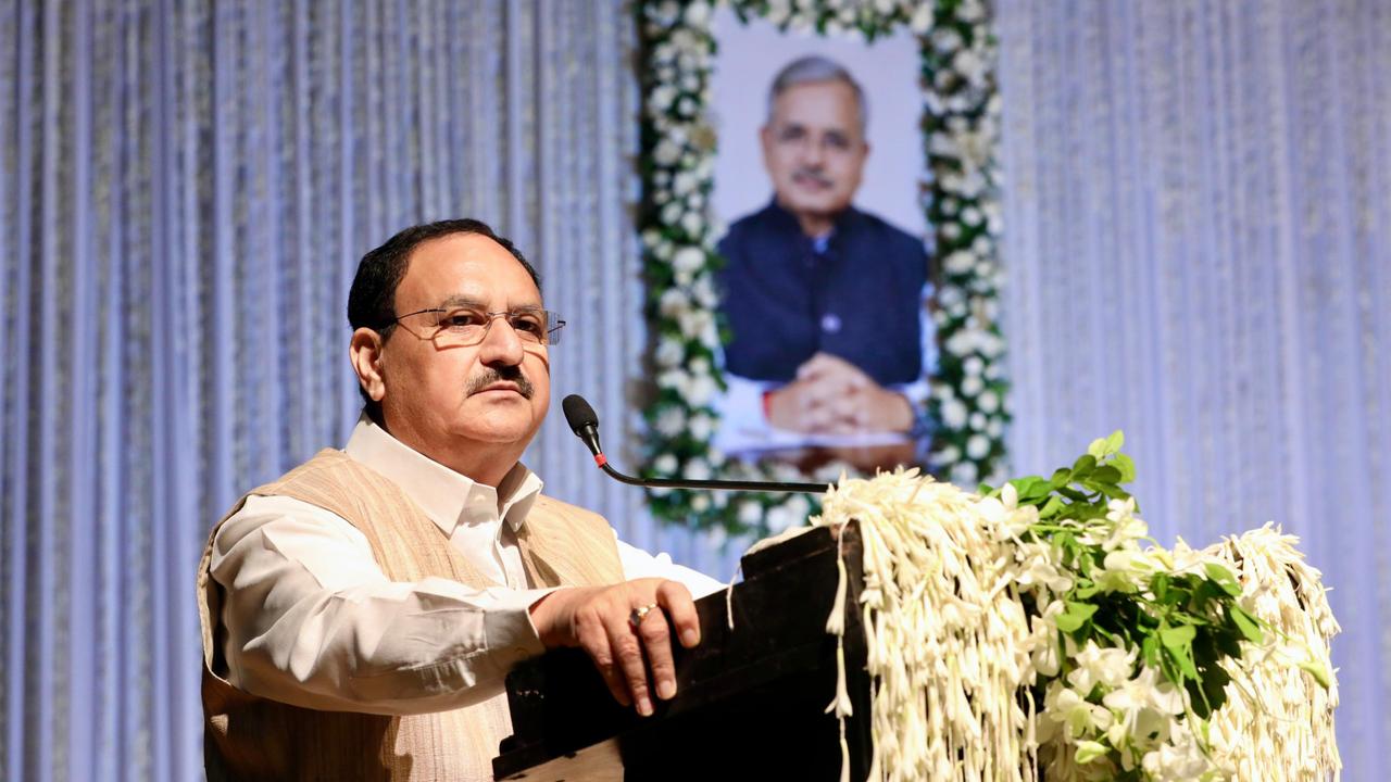 J P Nadda pays tribute to journalist Umesh Upadhyay