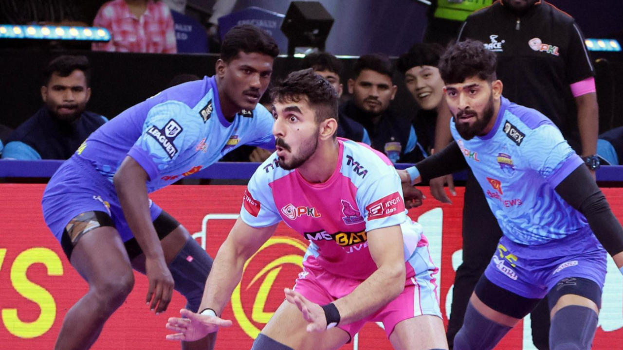 Jaipur Pink Panthers vs Bengal Warriorz