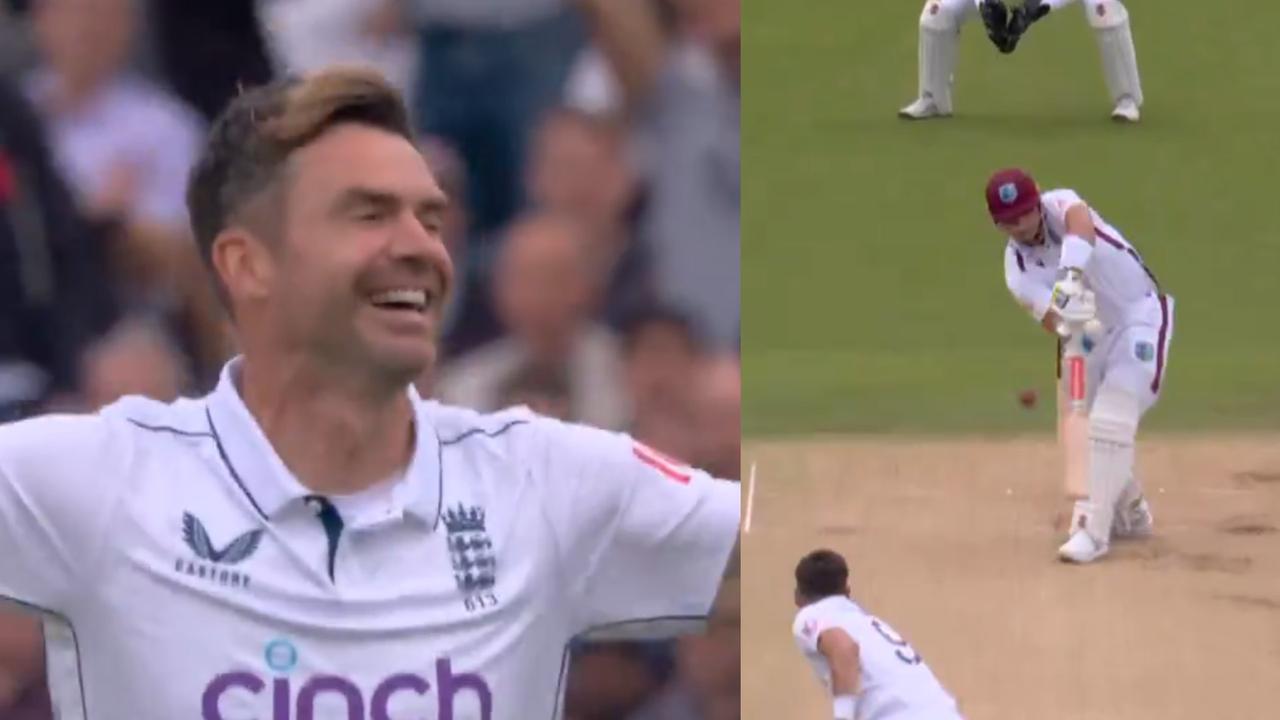 James Anderson's last test wicket