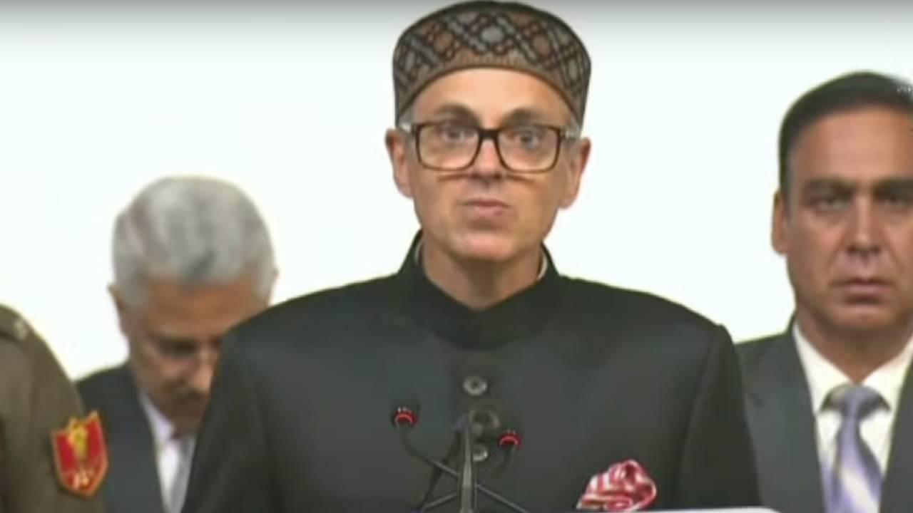 Jammu Kashmir Chief Minister Omar Abdullah Oath