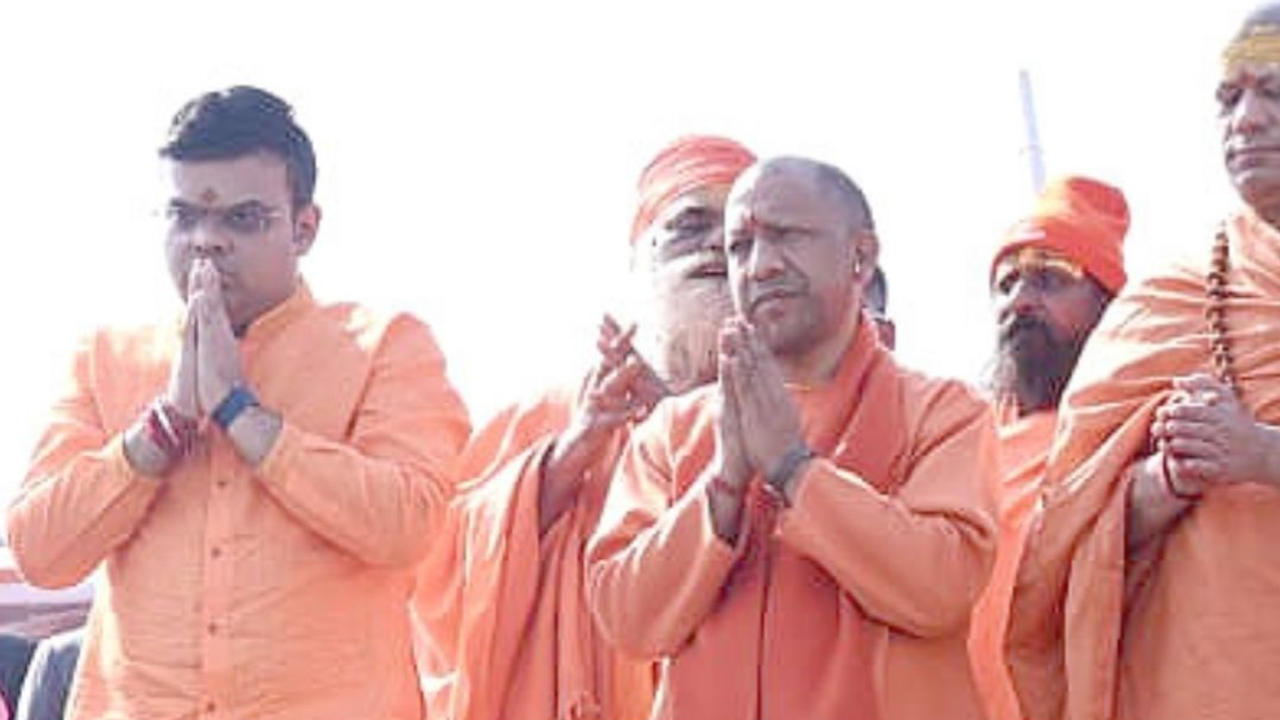 Jay Shah and Amit Shah in Mahakumbh