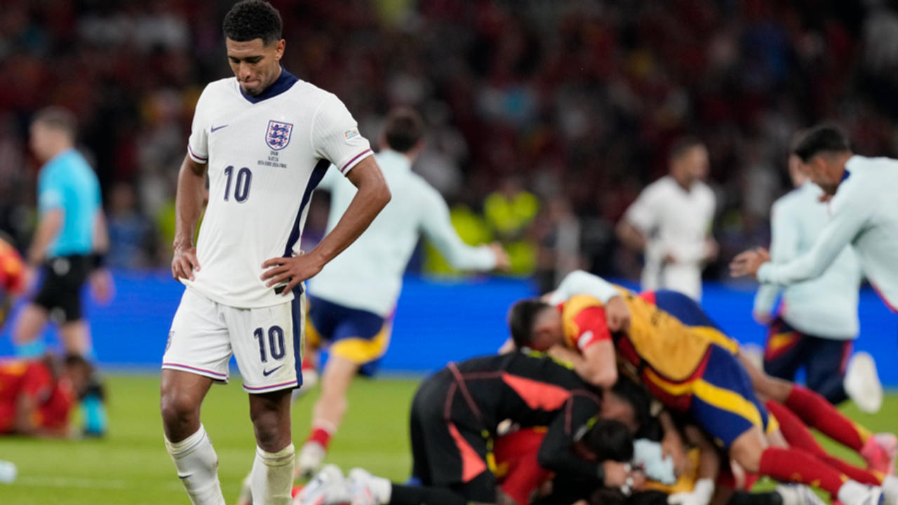 Jude Bellingham after England's Euro 2024 final loss to Spain