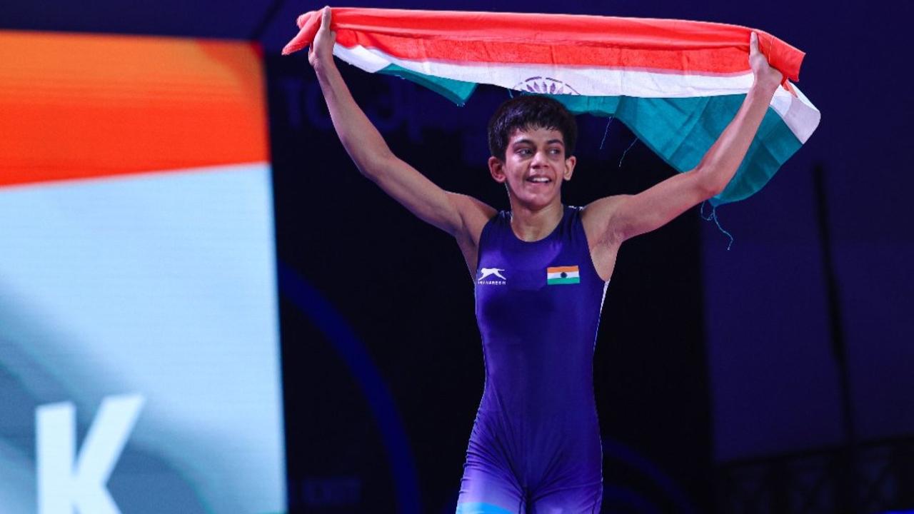 Kajal win gold but freestyle men's wrestlers disappoint at U17 World Championships