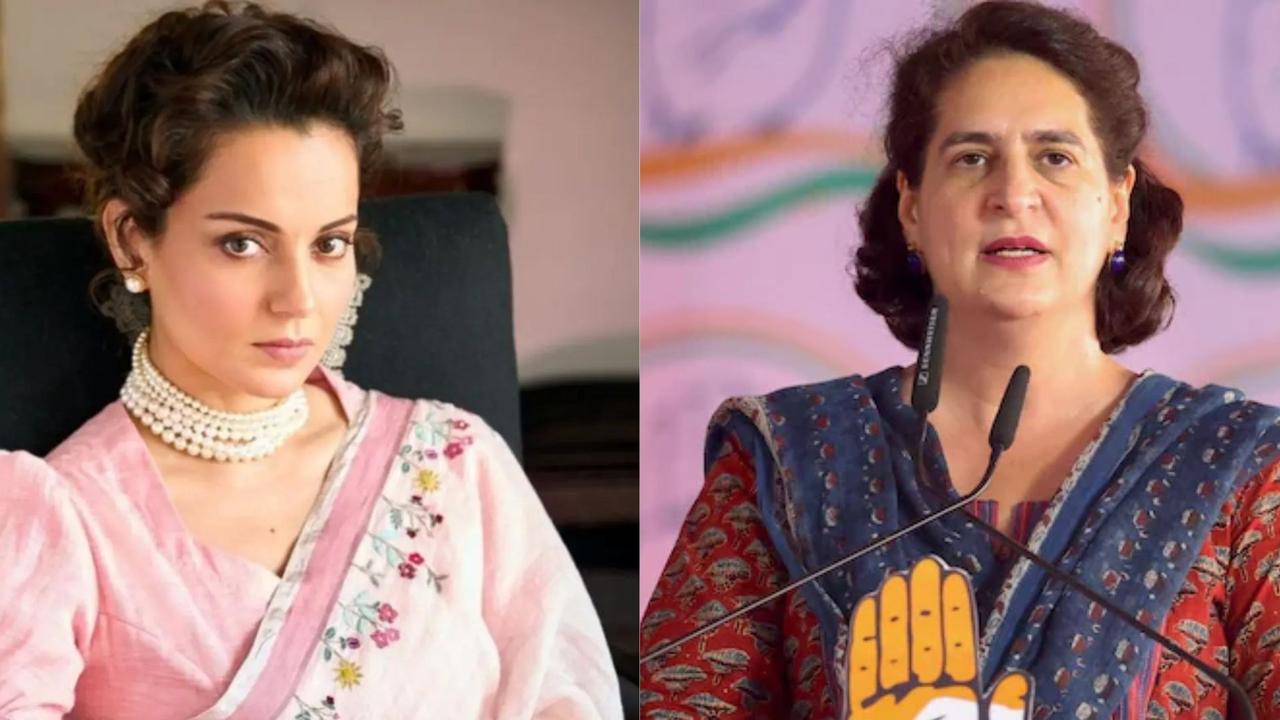 kangana ranaut-priyanka gandhi