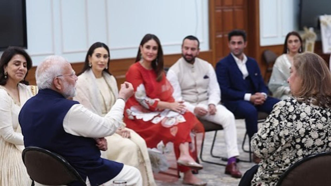 Kapoor family meets PM Modi