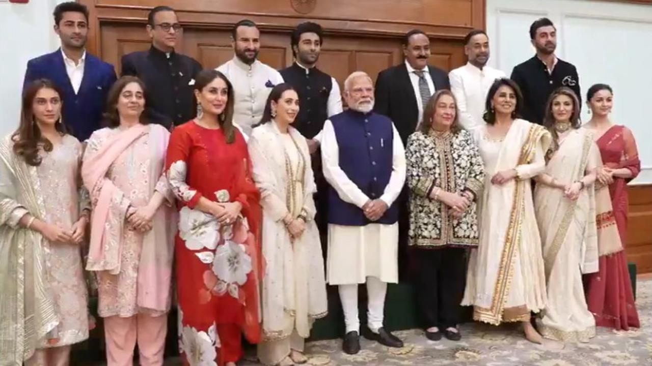 Kapoor Family Met PM Modi