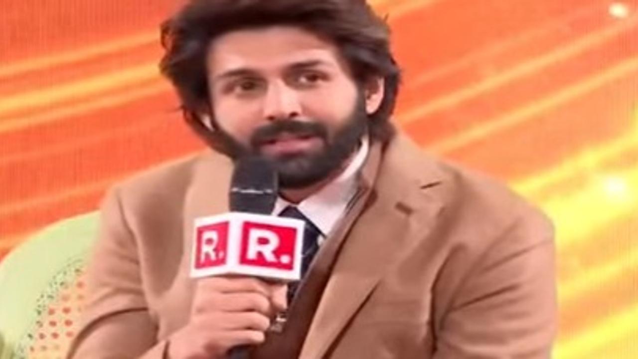 Kartik Aaryan at Republic Sangam