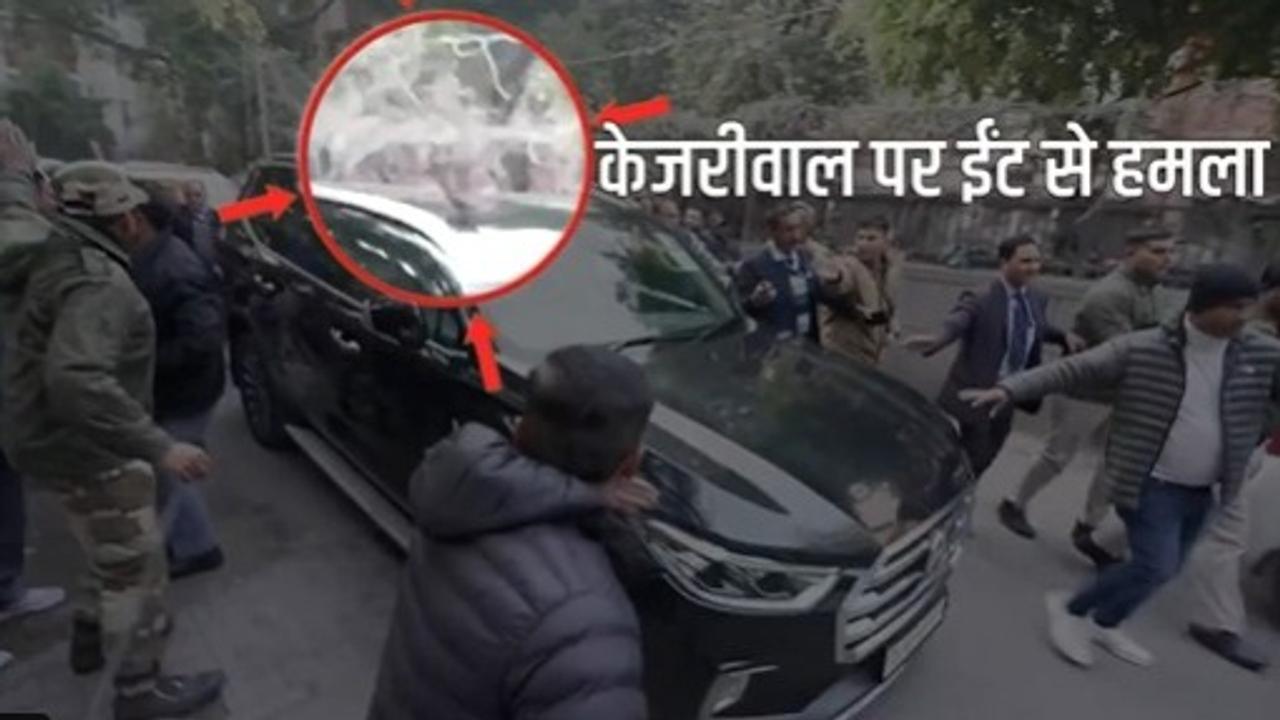 Kejriwal's Car Attacked, Alleges AAP; BJP Hits Back