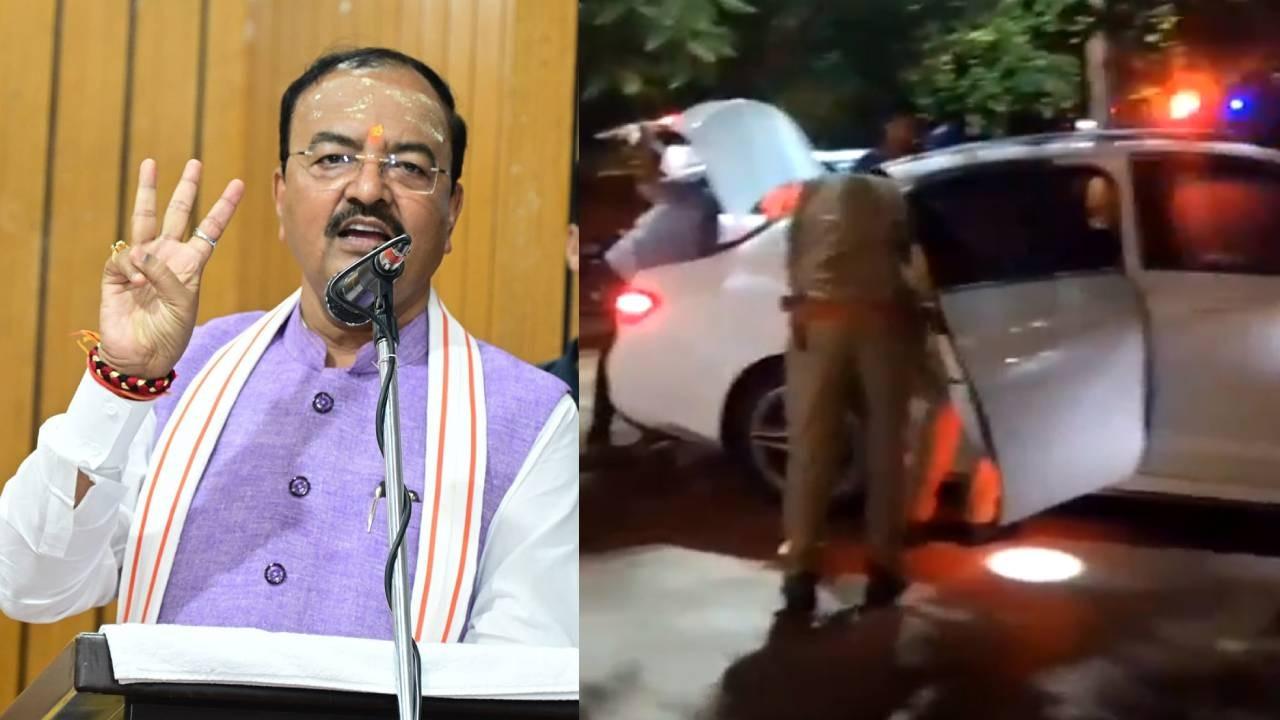 keshav prasad maurya son car accident in rae bareli