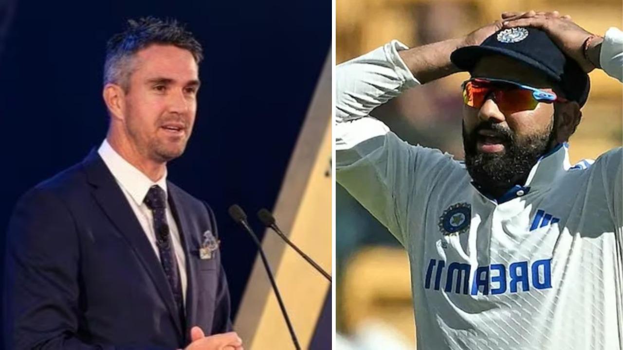 Kevin Pietersen and Rohit Sharma