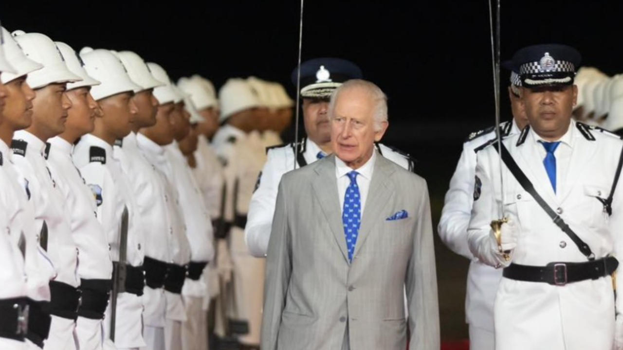 Britain's King Charles on a personal visit to Bengaluru