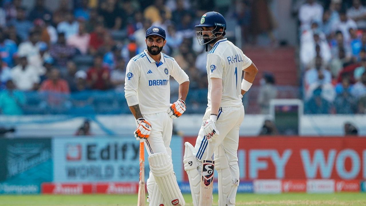 KL Rahul and Ravindra Jadeja 