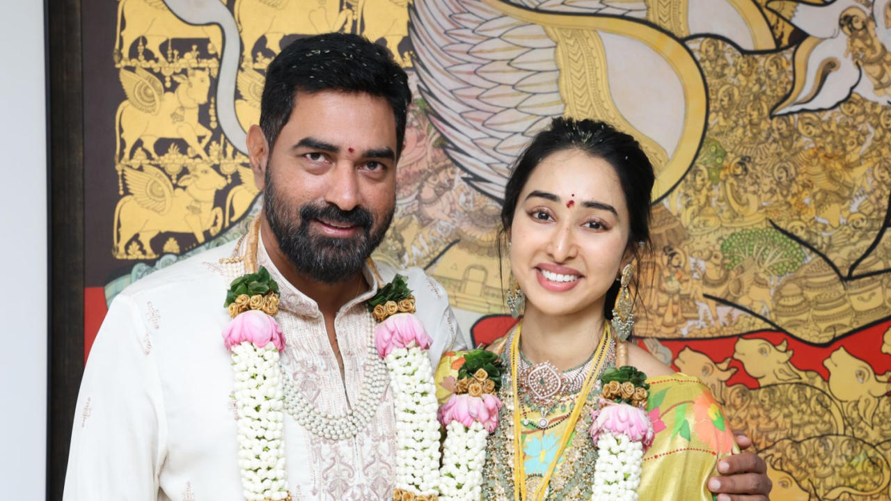 Krish married Dr Priti in Hyderabad