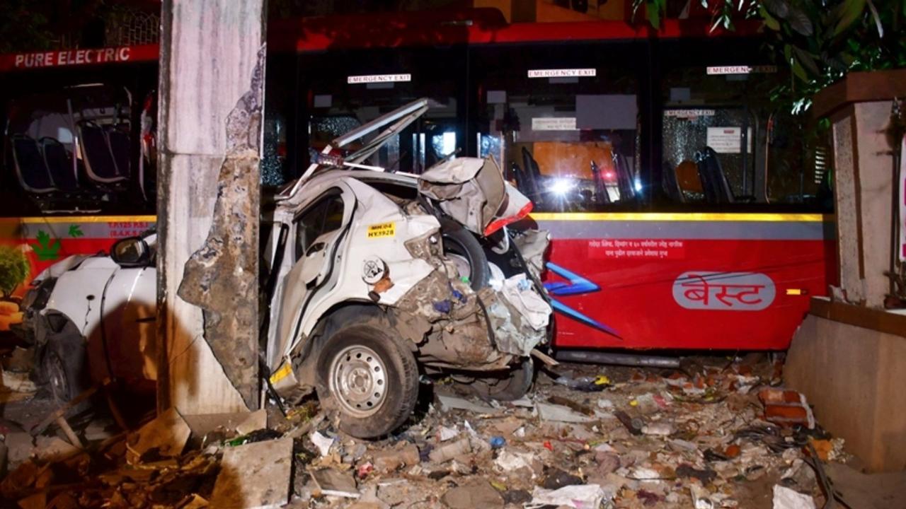 kurla bus accident