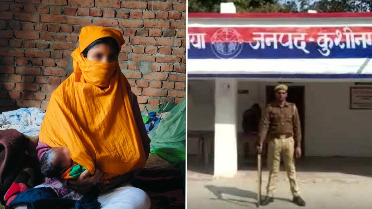 kushinagar minor girl rape pregnant become mother after 9 months