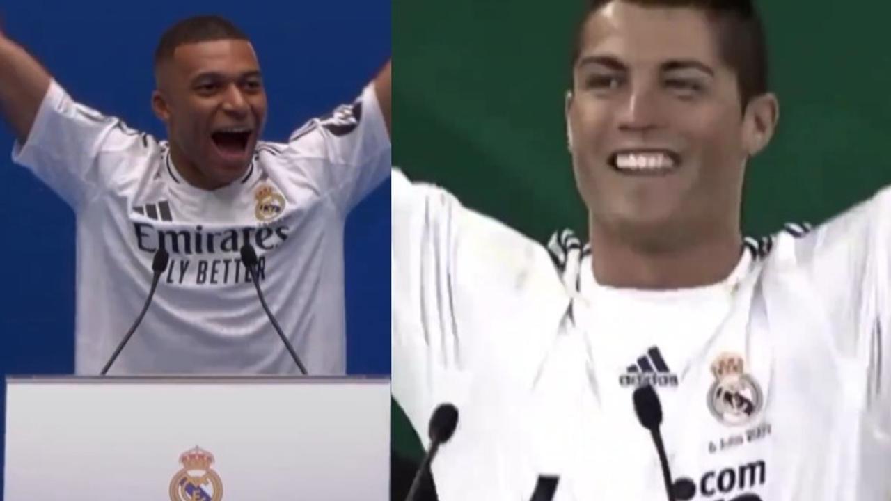 Kylian Mbappe and Cristiano Ronaldo