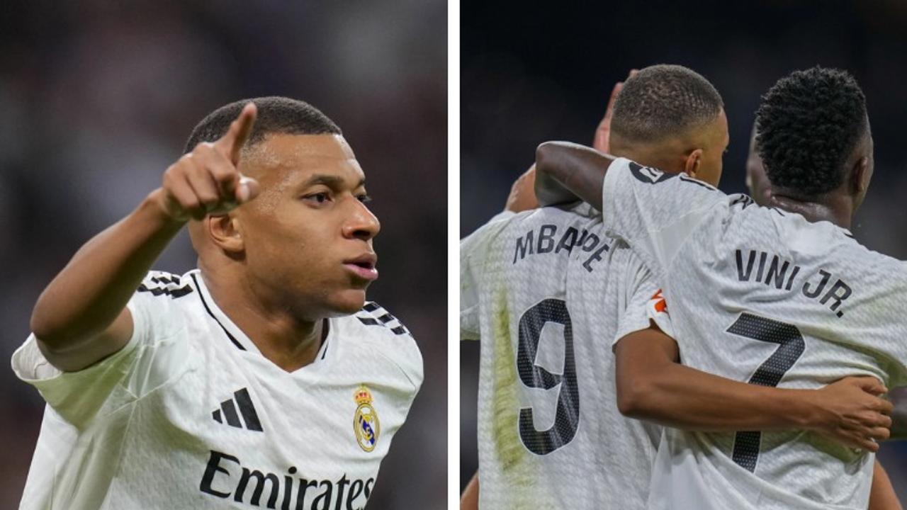 Kylian Mbappe and Vinicius Jr