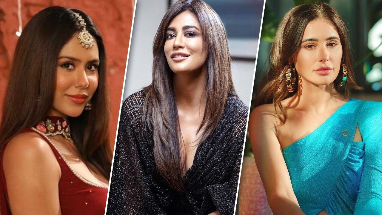 (L to R) Sonam Bajwa, Chitrangda Singh, Nargis Fakhri are in Housefull 5