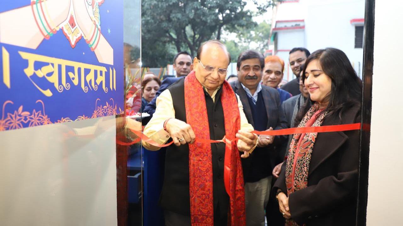 Lieutenant Governor Saxena inaugurates Yamuna Vatika and 'Aarambh' Library 