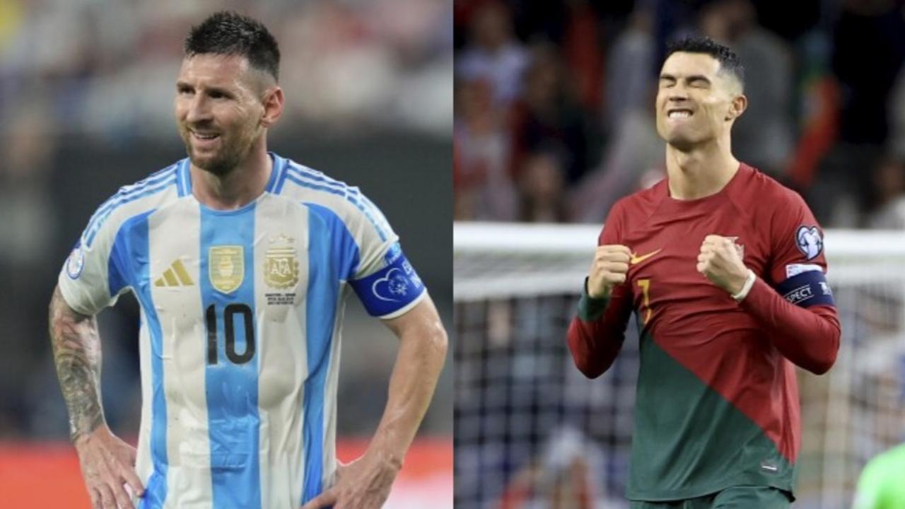 Lionel Messi and Cristiano Ronaldo