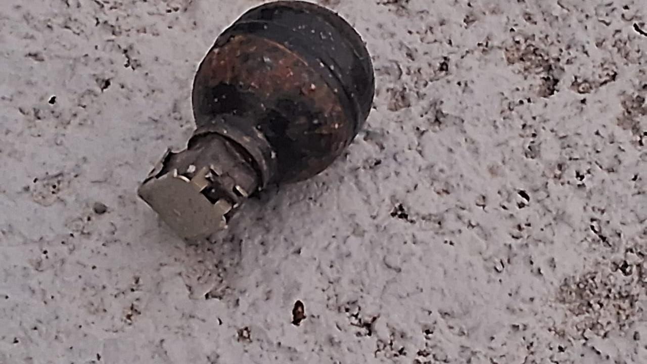  grenade found at the residential quarters of Government Hospital in Poonch