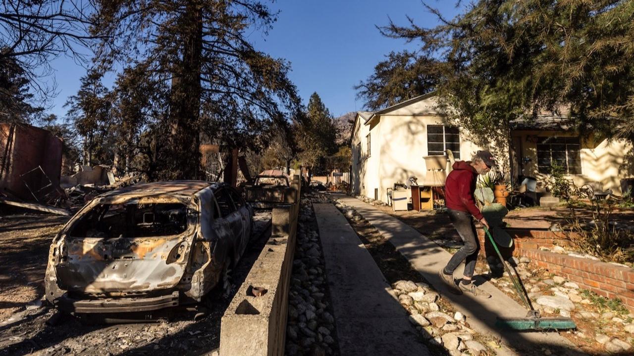 Los Angeles wildfires 