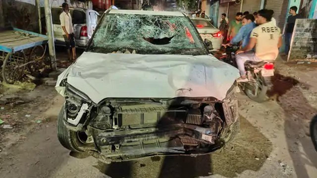 Lucknow Accident: Speeding SUV Hits 4 in Separate Incidents, Angry Mob Beats Up Driver