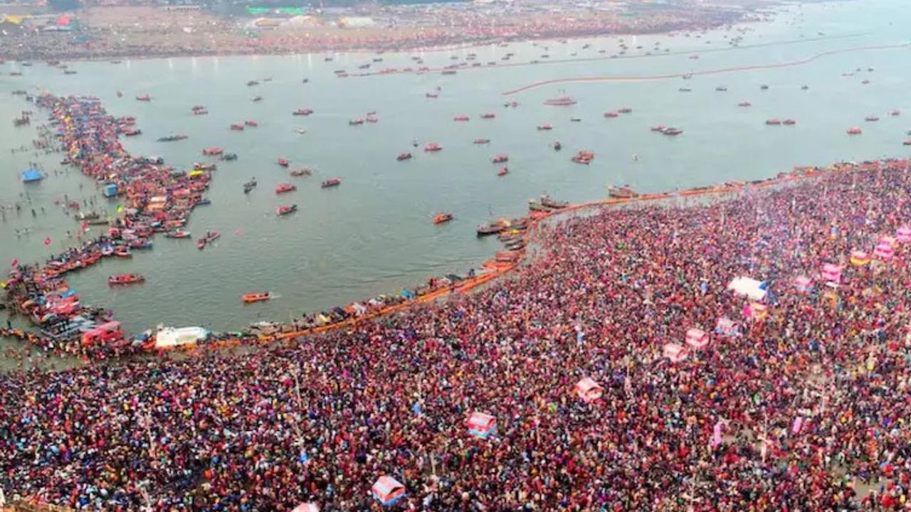 Mahakumbh High Tech Security