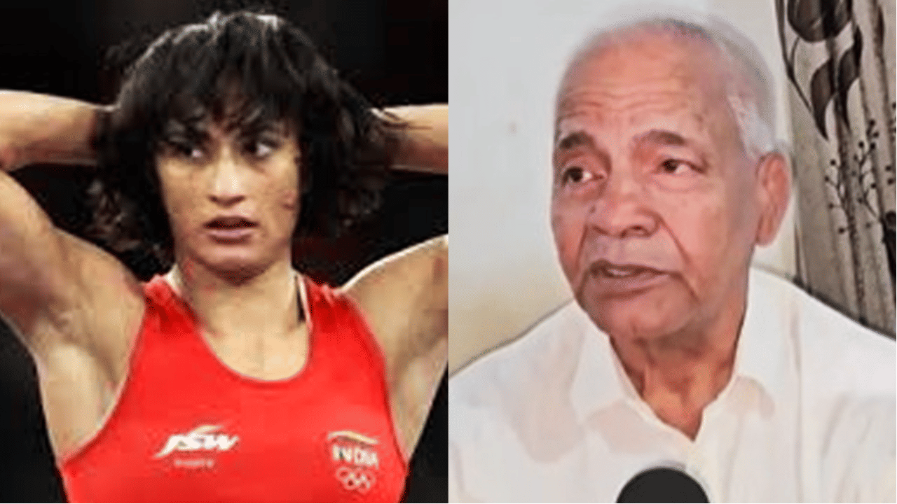 Mahavir Phogat breaks down after vinesh phogat disqualified