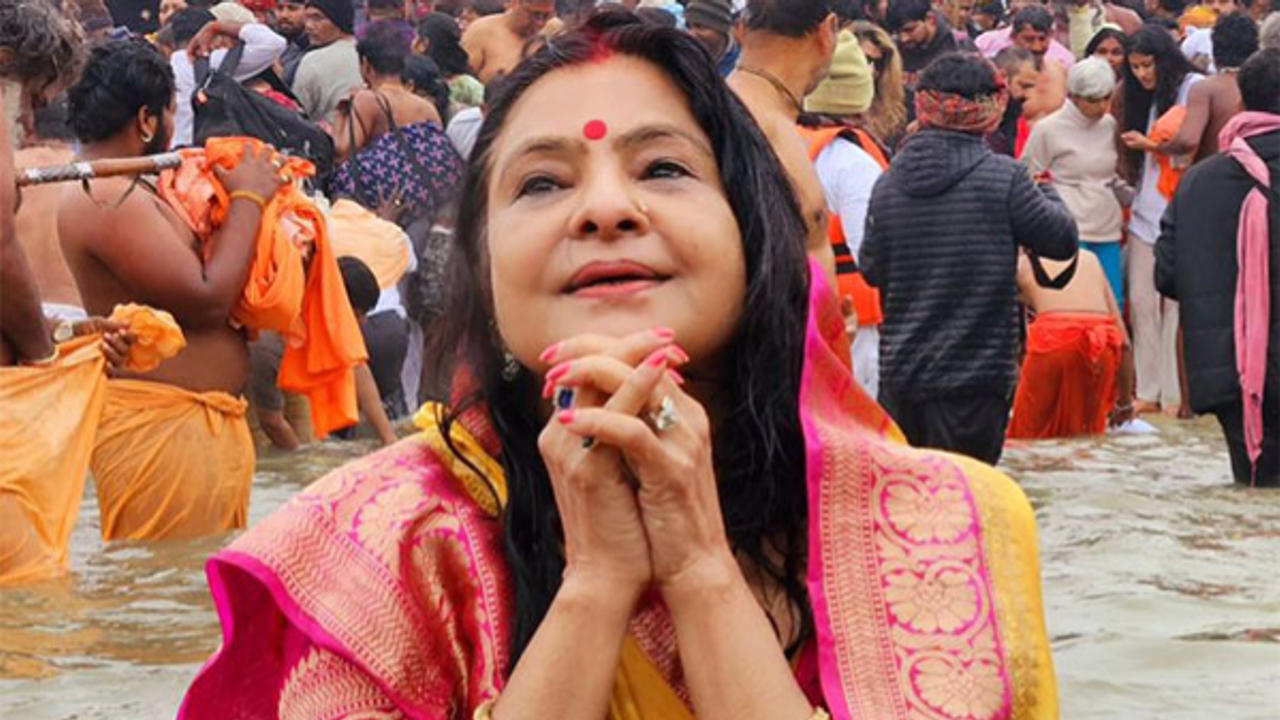 Malini Awasthi at Maha Kumbh 2025