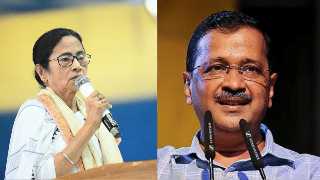 Mamata Banerjee And Arvind Kejriwal