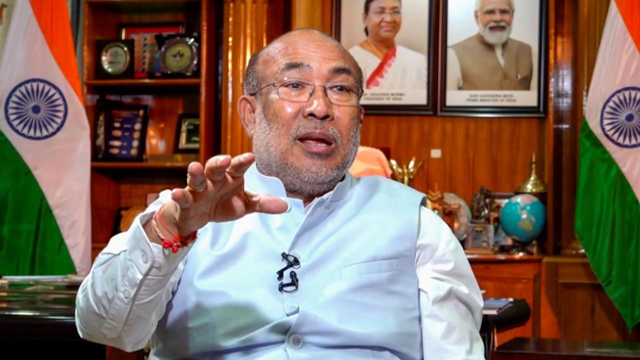 Manipur Chief Minister N. Biren Singh