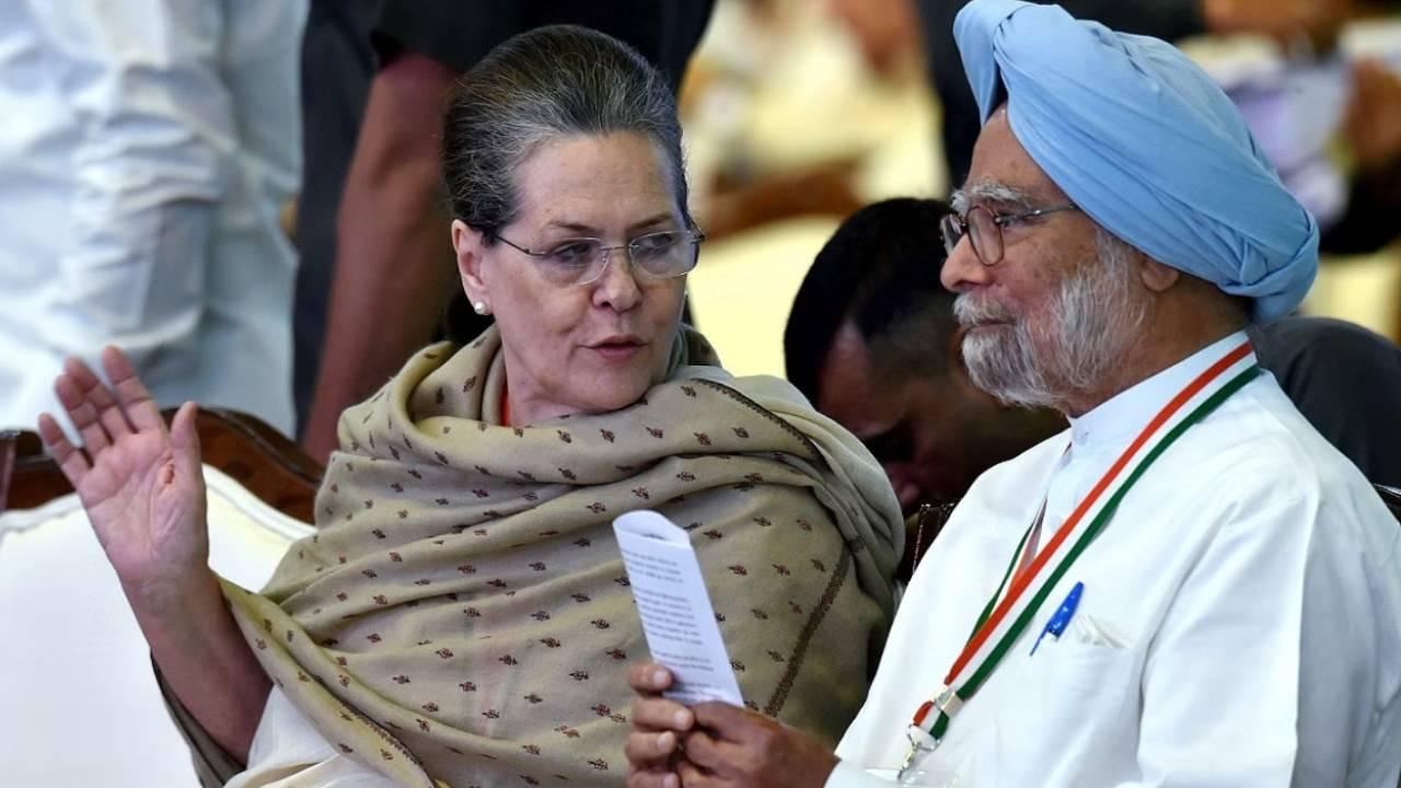 manmohan singh and sonia gandhi