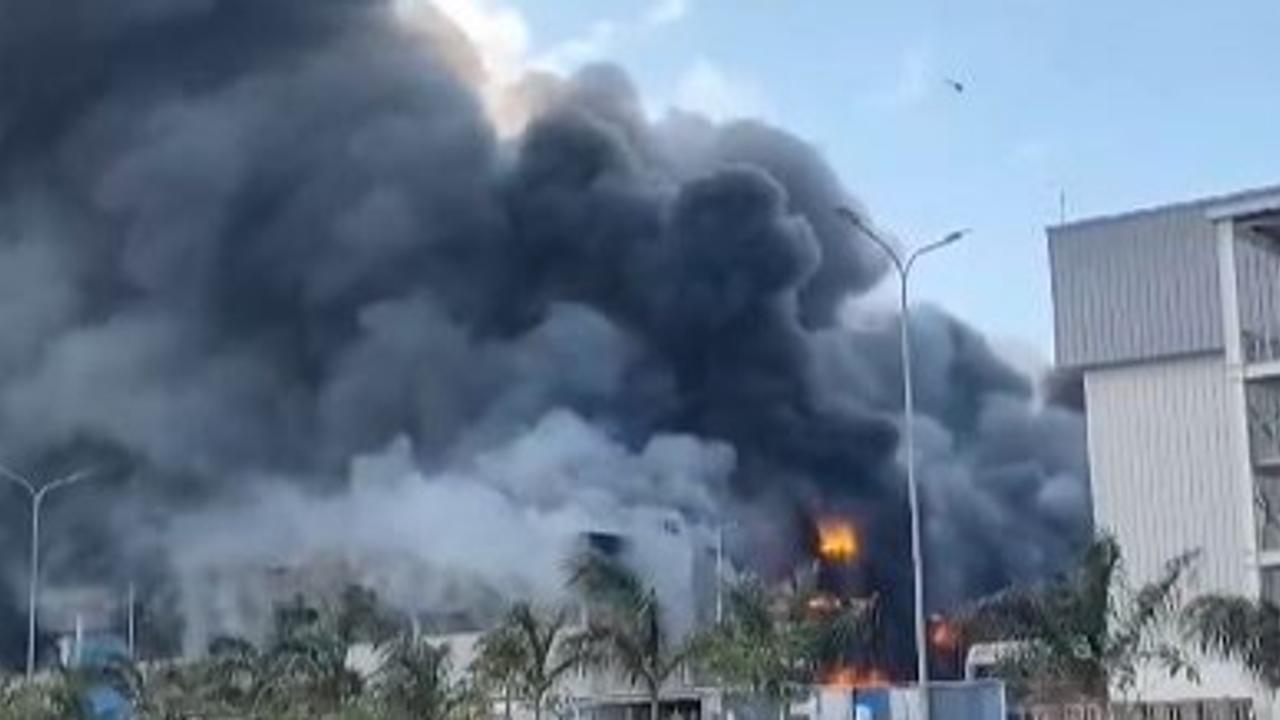 Massive Fire at Tata Electronics Manufacturing Unit in Tamil Nadu's Hosur