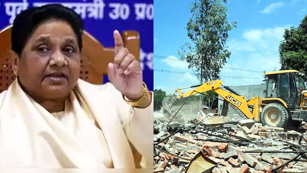 Mayawati On Bulldozer action