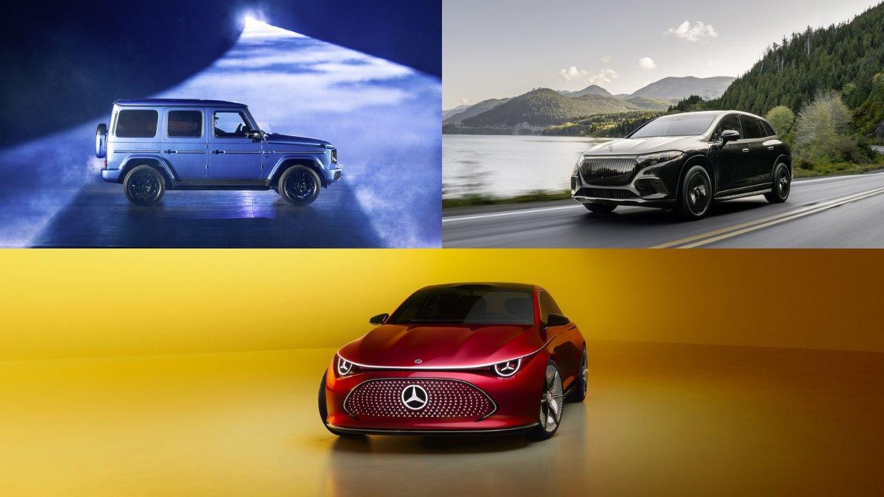 Mercedes-Benz to showcase these models