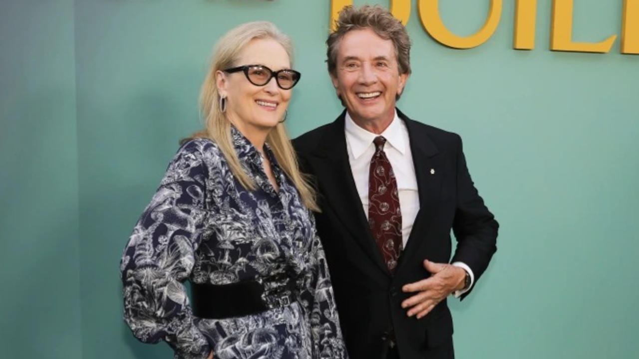 Meryl Streep with Martin Short