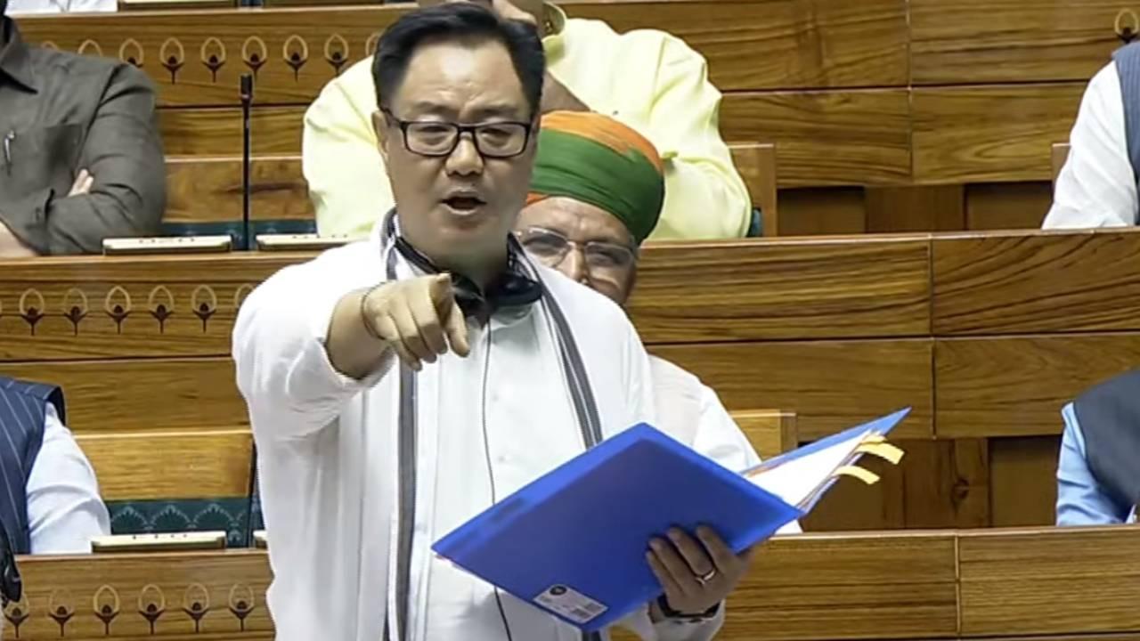 Minority Affairs Minister Kiren Rijiju