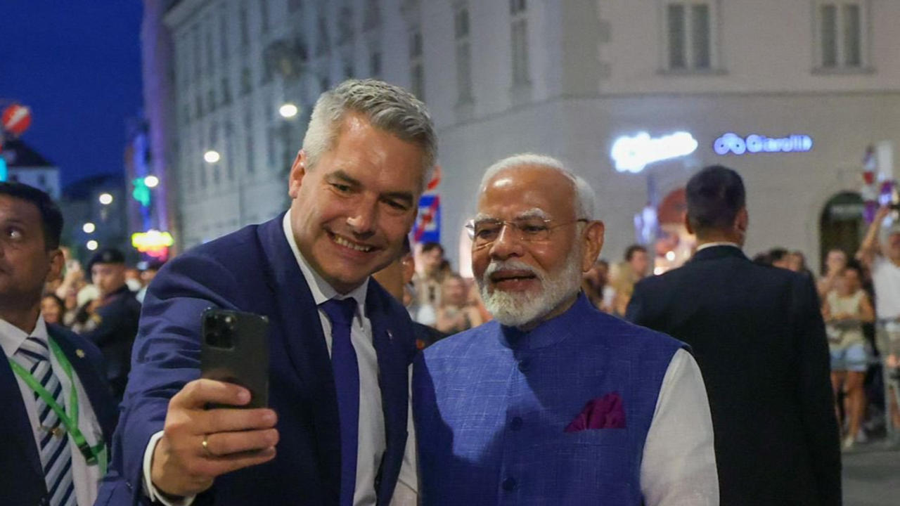 PM Modi in Austria