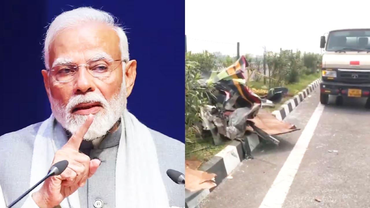 PM Modi expressed grief over Unnao accident