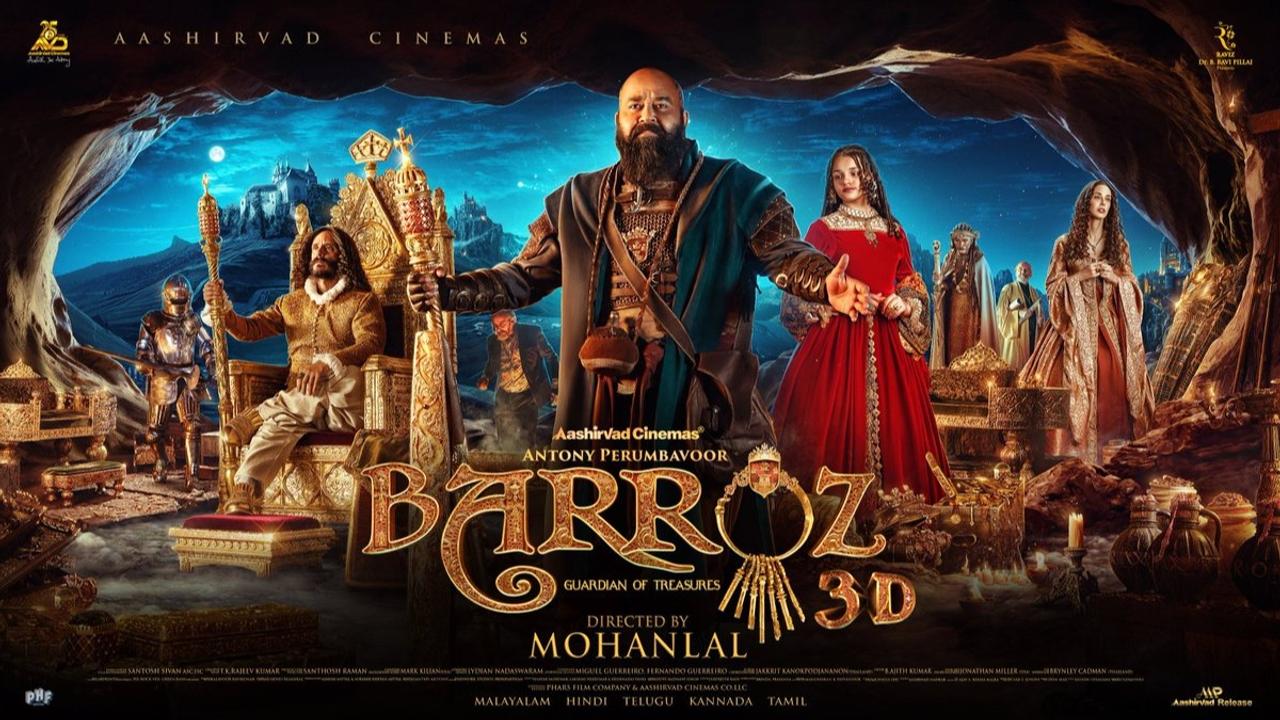 Mohanlal’s highly-anticipated directorial debut film, Barroz has finally made it to the theaters.