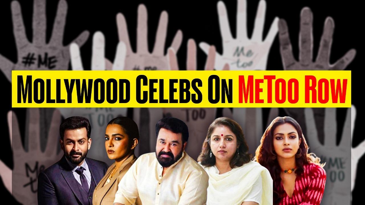 Mollywood's bigwigs have addressed #MeToo movement in the industry.