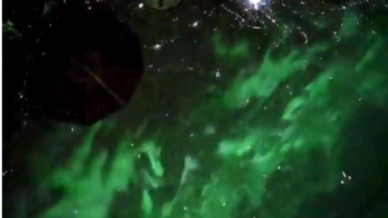 NASA Astronaut Don Pettit Captures Breathtaking Green Auroras from Space