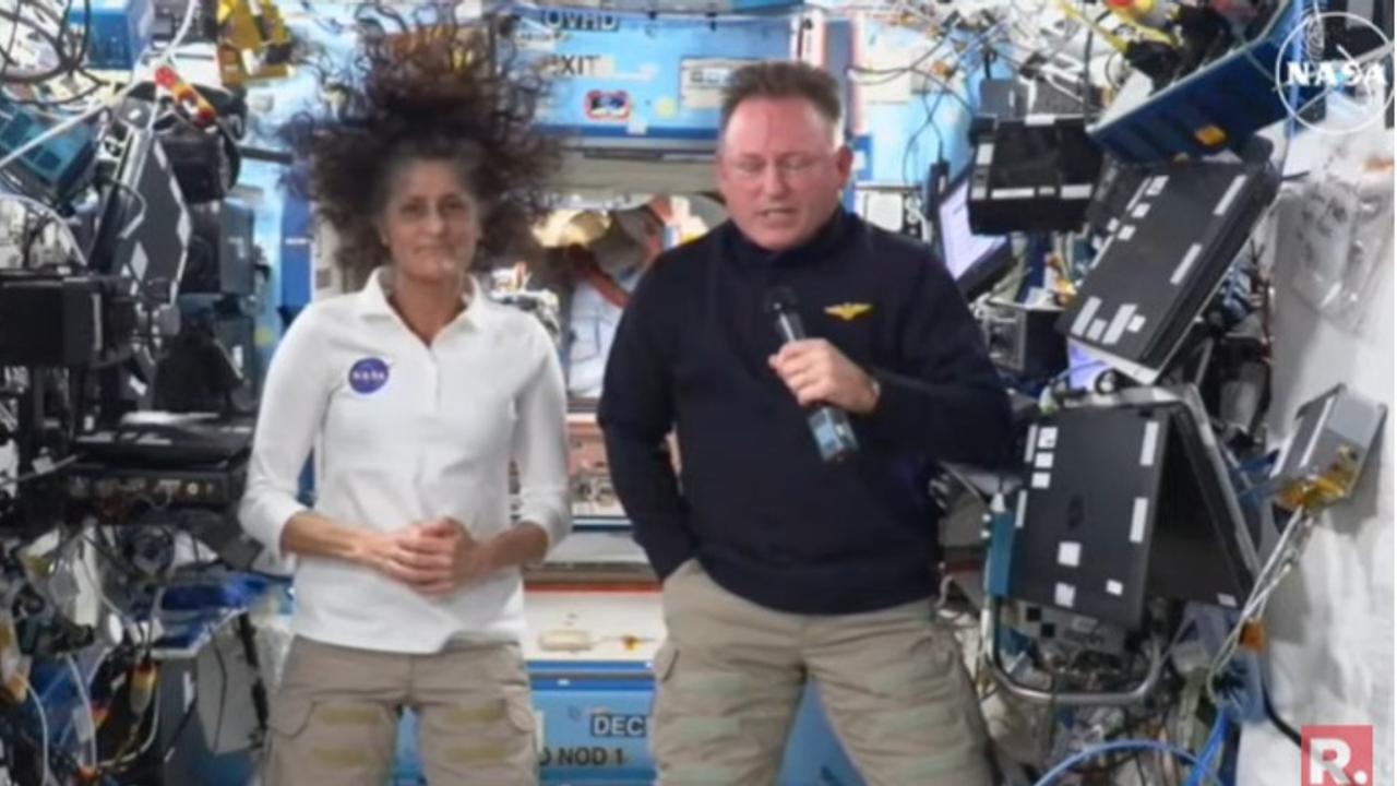 NASA Astronaut Sunita William and Butch Wilmore Host Live Conference From ISS | LIVE 