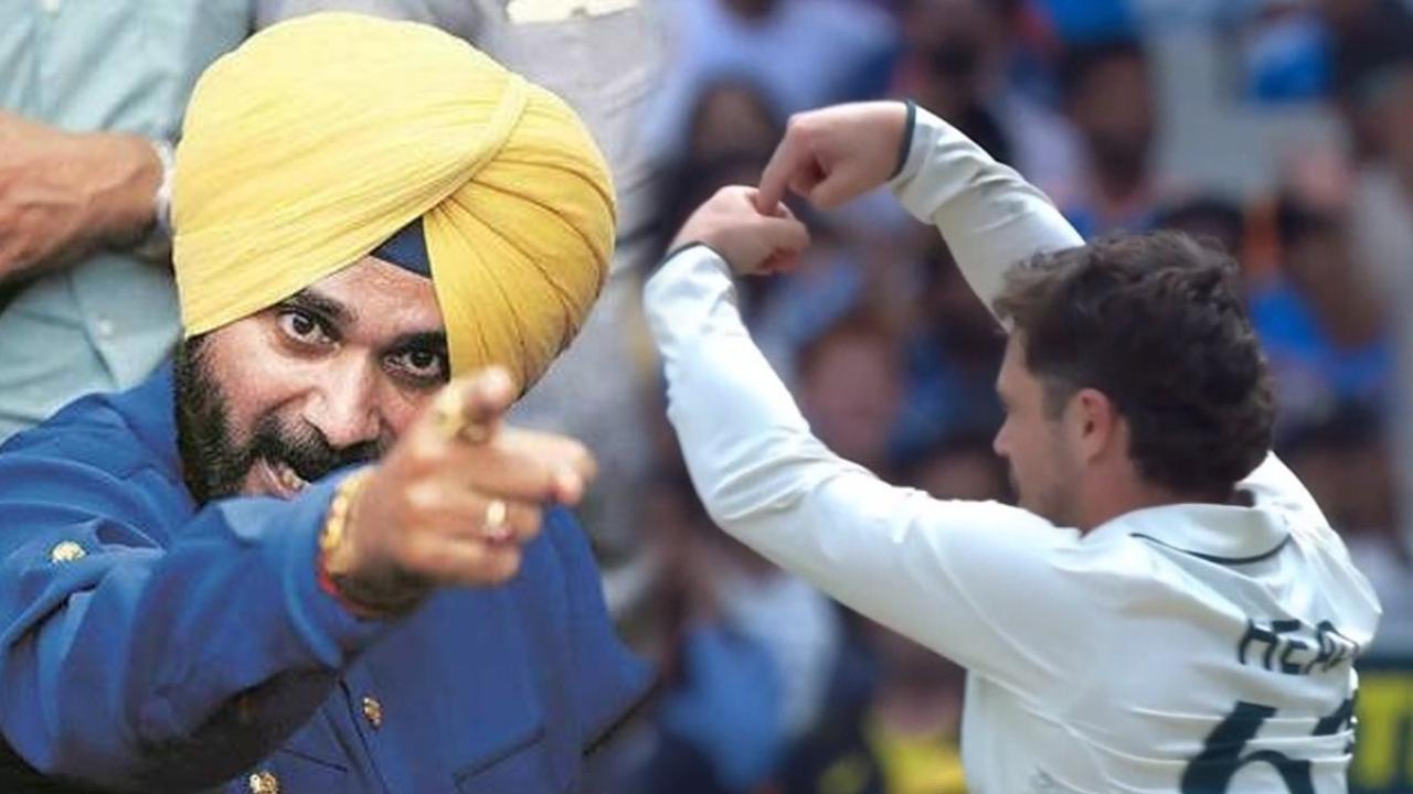 navjot singh sidhu fiery comment on travis head celebration