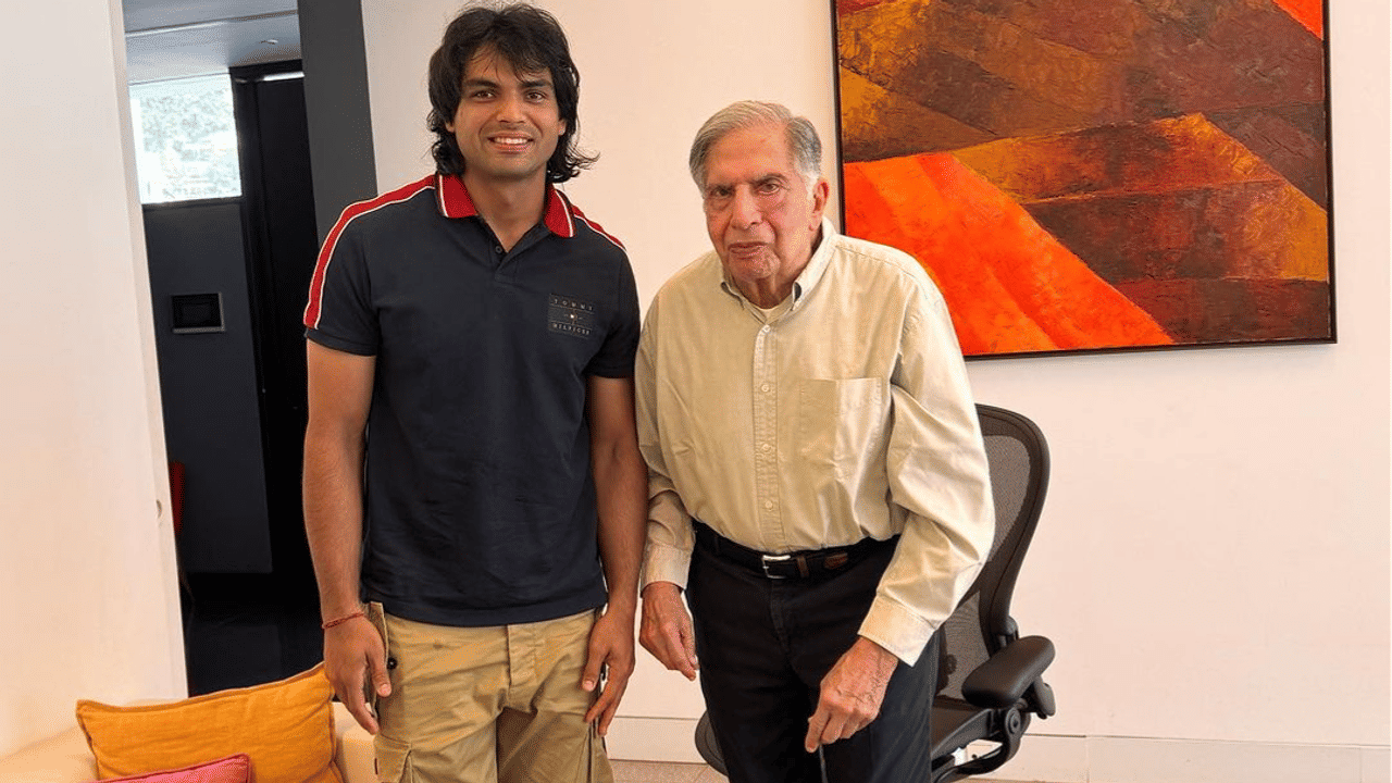 Neeraj Chopra and Ratan Tata